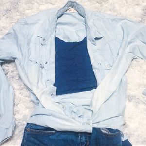 hollister lacey crop top